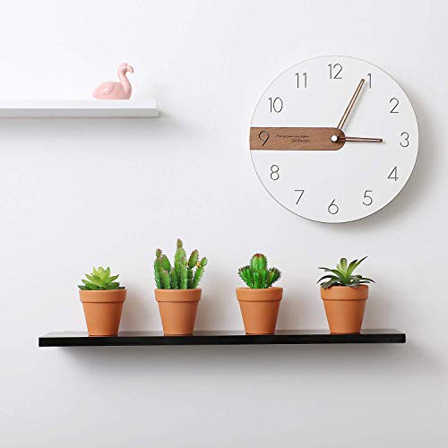 T4U 4 Inch Terracotta Clay Pots Pack Of 6 - Mini Hand Craft Nursery Plant Pot Succulent Cactus Diy Pottery Planter Home Garden Windowsill Decoration #TOP1