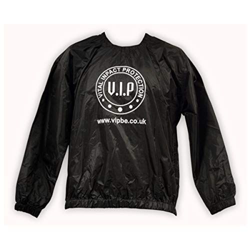 VIP Boxing Gym Workout Fitness Sweat Suit Traje de Sauna de Entrenamiento de Gimnasio de Boxeo, Unisex, Negro, S