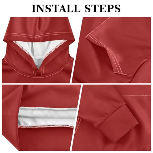 GAIGEO Dark Slate Gray Kids & Toddler Sweatshirt, Kids Hoodies for Boys, Girl Hoodies, Sweatshirt Toddler Girl Size 4T3