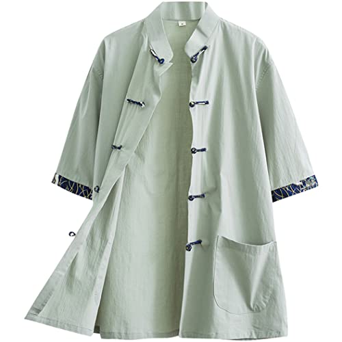 Chemise à manches courtes pour kung fu idéale pour vos séances matinales de tai chi