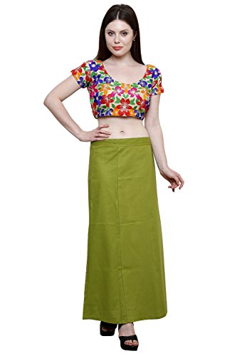 Image of Pistaa combo of 3 Women's Cotton Best Indian Readymade Inskirt Saree petticoats