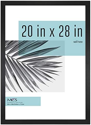 MCS Studio Gallery Frame, Black Woodgrain, 20 x 28 in, Single