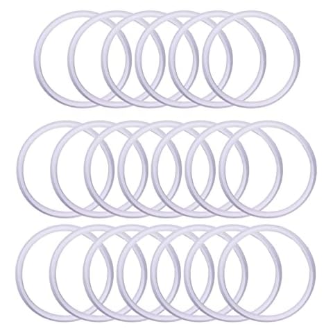 20 Pieces Sealed Rings for Silicone Resin Mold Apply to ASIN B09Y5JB5QG (Mold117), B09Y5N88NP (Mold118), B09Y5PL3GS (Mold119), B09Y5S7X4D (Mold120), B09YPZHXQG (Mold125), B09YQ1ZRTG (Mold126) Cover