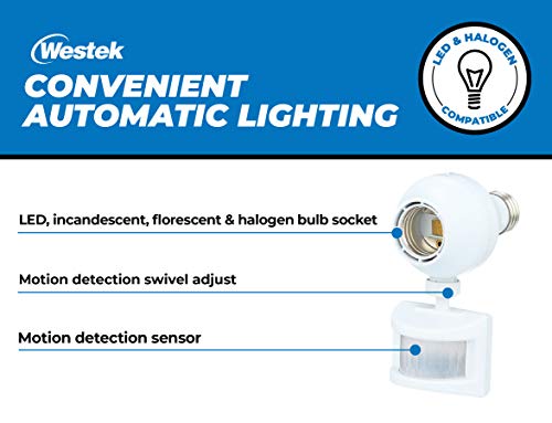 Westek OMLC3BC-4 Outdoor Motion Activated Light Control by Westek