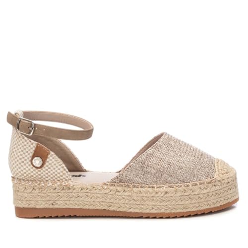Espadrilles femme beige REFRESH : finis les pieds fatigués en chaussures d'été
