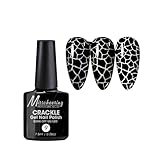 IMGDD Magic Crackle Gel Polish, Long-lasting Air Dry UV LED Soak Off Nail Art for Home Salon Women Gift (09, 7.5ml)