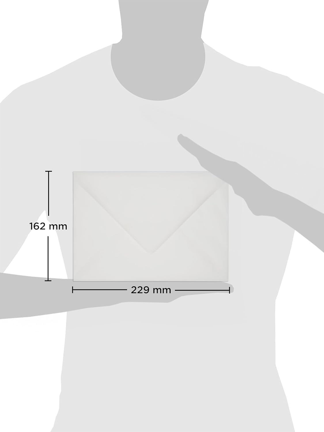 Blake Senses, Translucent Envelopes C5 (162 x 229 mm), Pack of 25, Premium Quality 90 GSM, Glassine Envelopes with Gummed - Image 2