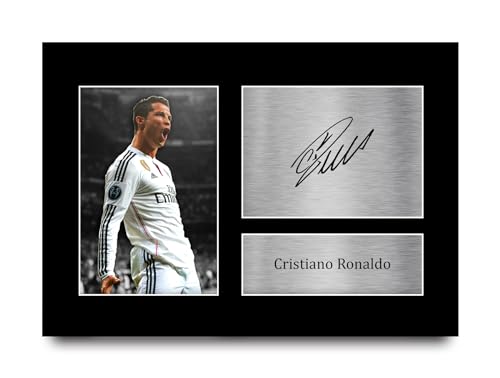 HWC Trading A4 Cristiano Ronaldo Real Madrid Regalos Impresos...