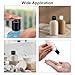 uxcell 12pcs Aluminized Plastic Disc Top Caps, 20/410 Replacement Press Caps Durable Dispensing Lids for Squeeze Bottles, Refillable Bottles, Plastic, Empty, Shampoo Bottles, Gold White