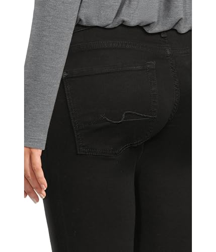 7 For All Mankind Women's Original Bootcut Jeans in Rinsed Black4