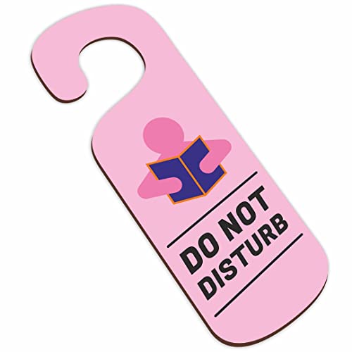 Image of KREEPO Do Not Disturb MDF Door Sign Hanger Size(24cm x 8.5cm) kr53