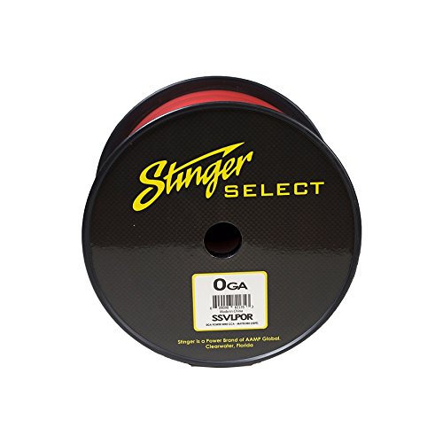 Stinger Ssvlp0R 1/0Ga Matte Red Power Wire 50' #TOP1