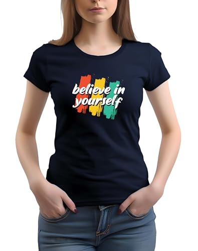 Image of XENOVAURBAN Women's 100% Cotton Printed Regular fit Round Neck T-Shirt WMN-05