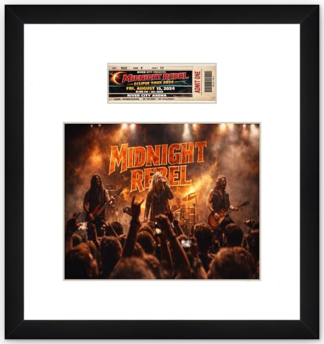 Ticket Stub & 8x10 Photo Collage Frame