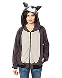 RG Costumes Willie The Wolf Hoodie, Gray, Small