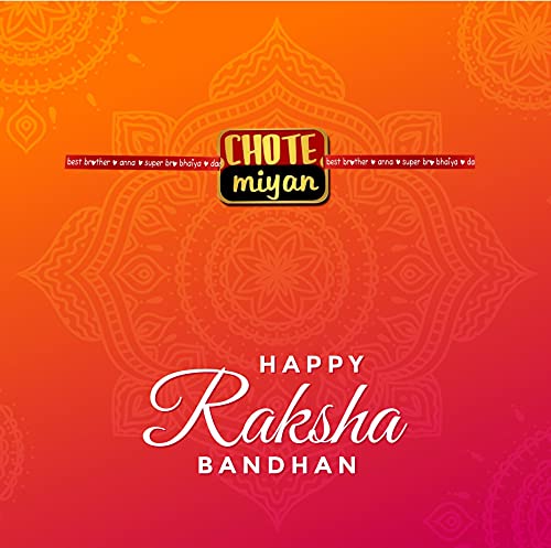 Image of TheYaYaCafe Little Bro Printed Rakhi for Baby Brother | Rakshabandhan Baby Bro Rakhi