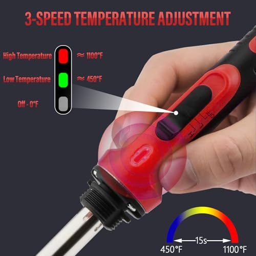 150W 3-Speed Plastic Welding Kit