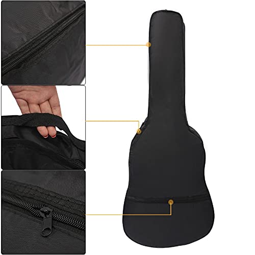 Housse de transport pour guitare en tissu Oxford 96,5 cm avec poche pour voyage - Les Beatles, Paul McCartney, John Lennon, RIngo Starr, George Harrison Housse de transport pour guitare en tissu Oxford 96,5 cm avec poche pour voyage – Image 7