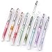 for Liquid Ink Ball Pens: Multi Colored 0.5mm Extra Fine Point Tip ...