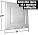 KLEARSTAND 4-Way Ceiling Air Vent Deflector 24