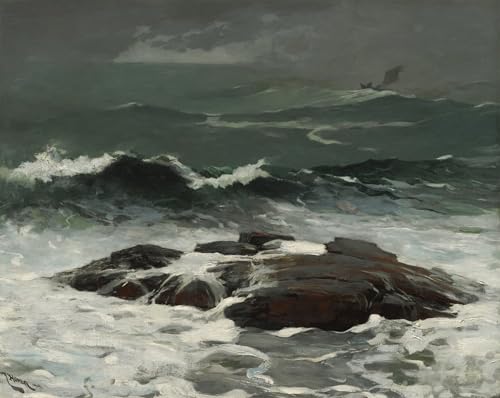 Affiche Bourrasque d'été Winslow Homer pour salon moderne 60x90cm