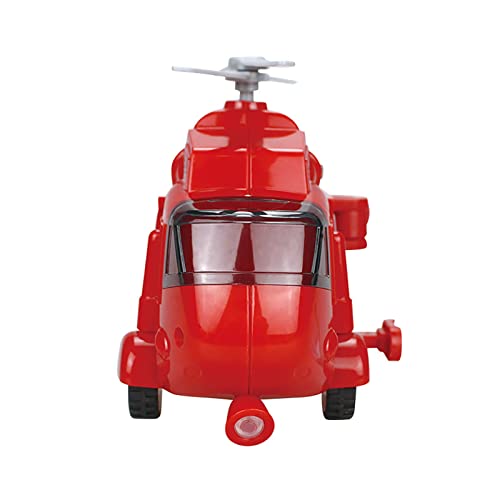 image for OMGTOY Military Helicopter, Airforce Airplane Toy with Hanging Basket 