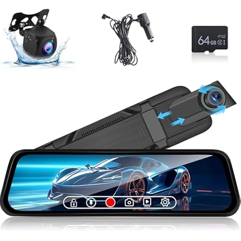 Dashcam NHOPEEW 2.5K avec caméra de recul Cover