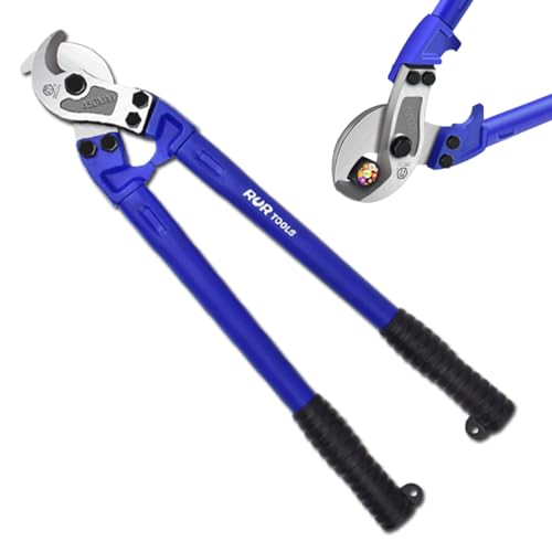 Generic CHD-18 INCH Zrggea Cable Cutters 18 Inch | Wire Snips Heavy Duty | Industrial-Grade Heavy-Duty Cable Cutter, Forged From T8 Alloy Steel cover