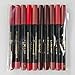 7V HOME BEAUTY Matte Lip Crayon Set, 10PCS Lip Liner High Pigment Long Lasting Lipstick Pencil (SET A, 10 Count (Pack of 1))