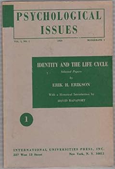 Paperback Psychological Issues, Vol. 1, No. 1: Identity and the Life Cycle / Studies in Remembering / On Perception and Event Structure and the Psychological Environment Book