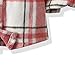 Boys Girls Flannel Plaid Shirt Jacket Long Sleeve Lapel Button Down Pocketed Shirts Regular Fit (Pink, 6-12 Months)
