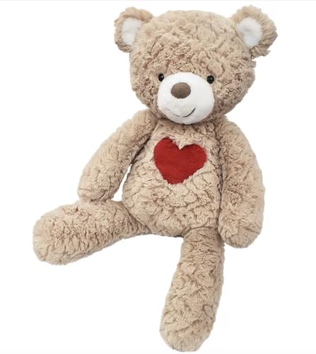 Image of Mary Meyer Stuffed Animal Soft Toy, 17 inch, Tan Warm & Fuzzy Teddy Bear