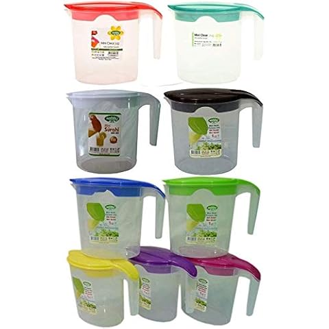 Plastic Jug with LID - 1 Litre Cover