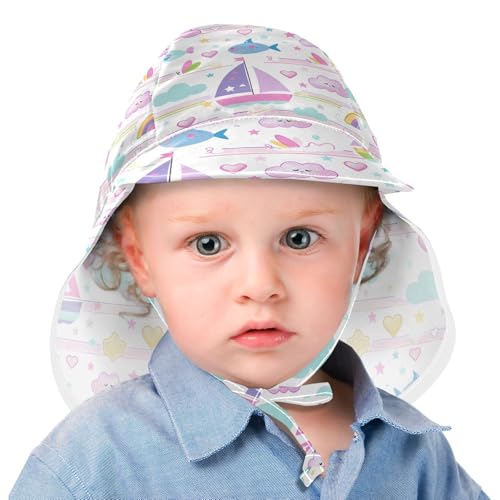 Sailboat Island Cartoon Toddler Boy Girl Sunhat Boy Summer Hats Baby Girls' Sun Protection Adjustable Travel Essentials2