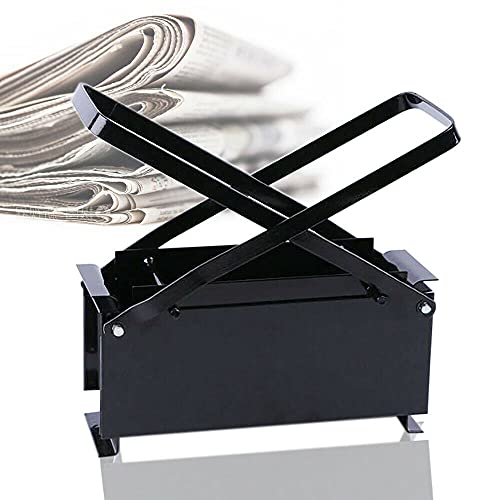 kangten Prensa de briquetas, prensa de papel profesional para briquetas, para oficina y hogar