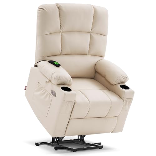 MCombo Large Dual Motor Cream Chair