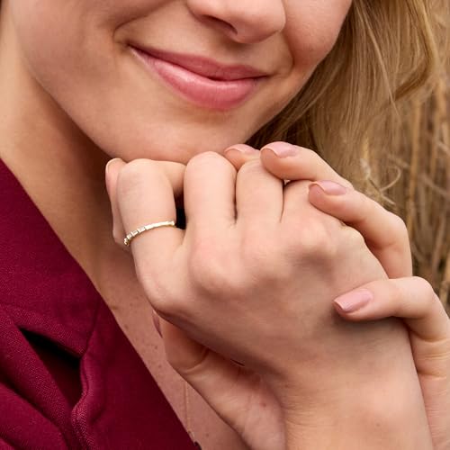 RS Pure Baguette Diamond Ring in Gold
