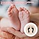 Nogeqi Rosa Meilensteinkarten Baby Holz Schild Personalisiert Baby Hallo Welt Ankündigungsschilder Hello World Willkommensschild für Neugeborene Rund Holz Geburtsanzeige für Schwangere Werdende Eltern
