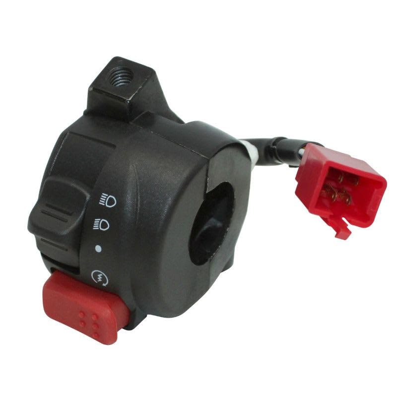 cyclingcolors Interruttore di avviamento manubrio per moto, scooter e ciclomotore compatibile con mbk booster ng yamaha bw's destra