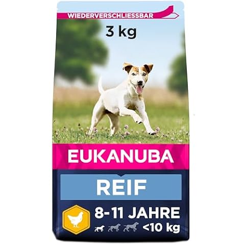 Eukanuba Mature Dry Dog Food for Small Breeds Cover
