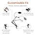Amazon Basics Adjustable Microphone Stand with Pop Filter, Windscreen for Noise Reduction, Compatible with Blue Yeti, Snowball, Shure, Audio-Technica, 14 inch