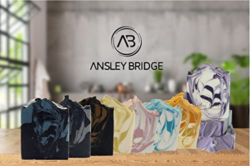 Ansley Bridge Bar Soap 3Pck 5Oz | Handmade Lavender Soap | Moisturizing | Palm Oil Free | For All Skin Types | Gift Set For Men & Women #TOP2