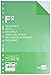 Liderpapel Recambio Folio 100 hojas, con margen 60G/M2 Cuadro 4MM, 16 taladros, RF11