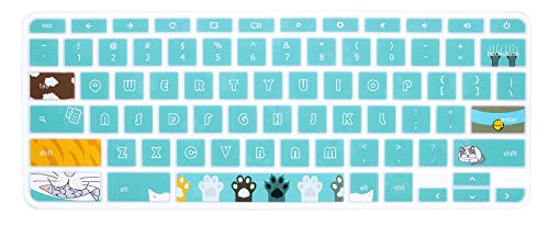 Peau de clavier chat mignon pour HP Chromebook 11 G5 EE en classe