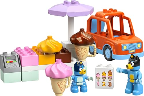 LEGO® DUPLO® Bluey 10458 Visite chez le marchand de glace avec Bluey - vue 10