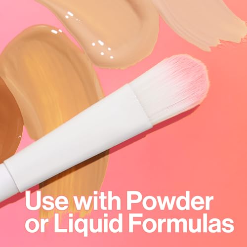wet n wild Concealer Brush, Under Eye & Brow Blending for Large Max Coverage, Ergonomic Handle for Comfortable Precision Control , Cruelty-Free & Vegan - Thumbnail 2