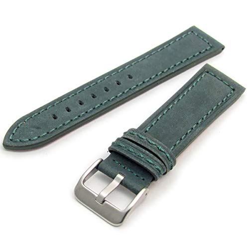 Preisvergleich Produktbild WatchWatchWatch Uhrenarmband, Wildleder-Finish, Leder, Größe 22 mm, C014