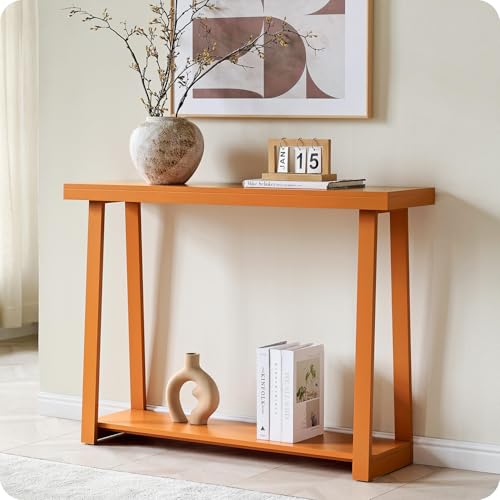 Kings Brand Furniture Emma Narrow Console Table, 36-Inch Wood Entryway