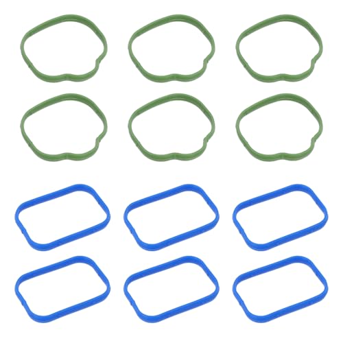 Image of MS97204 MS97205 Intake Manifold Gasket Set Compatible with 3.6L Jeep Wrangler Grand Cherokee, Chrysler 200 300, Dodge Challenger Charger Durango, Ram 1500 (2011-2020)