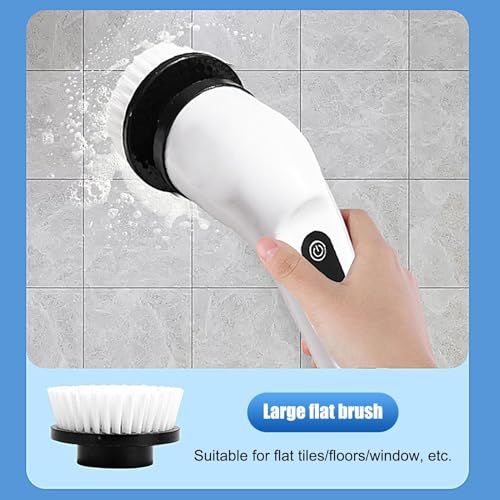 Brosse de nettoyage étanche IPX5 portable et polyvalente - 7